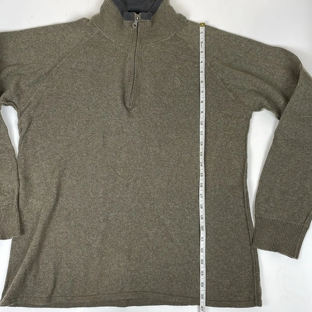 The North Face Wool Blend Sweater 1/4 Zip Pullover